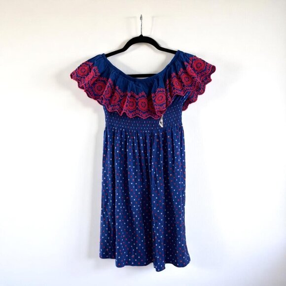 CLEAROUT LILLY PULITZER Kalama Off-The-Shoulder Smocked Dress Size Small - Picture 5 of 14